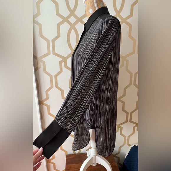 Vince button down tunic shirt size S, 100% silk - Picture 3 of 13